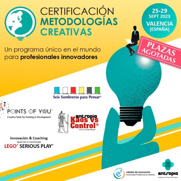 Certificación en Metodologías Creativas Entropía