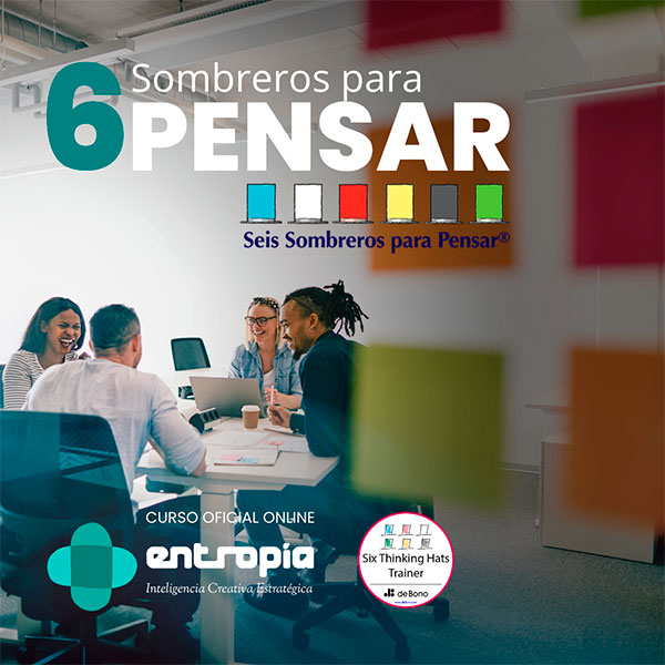 Curso Oficial Seis Sombreros para Pensar®