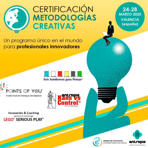 Certificación en Metodologías Creativas Entropía